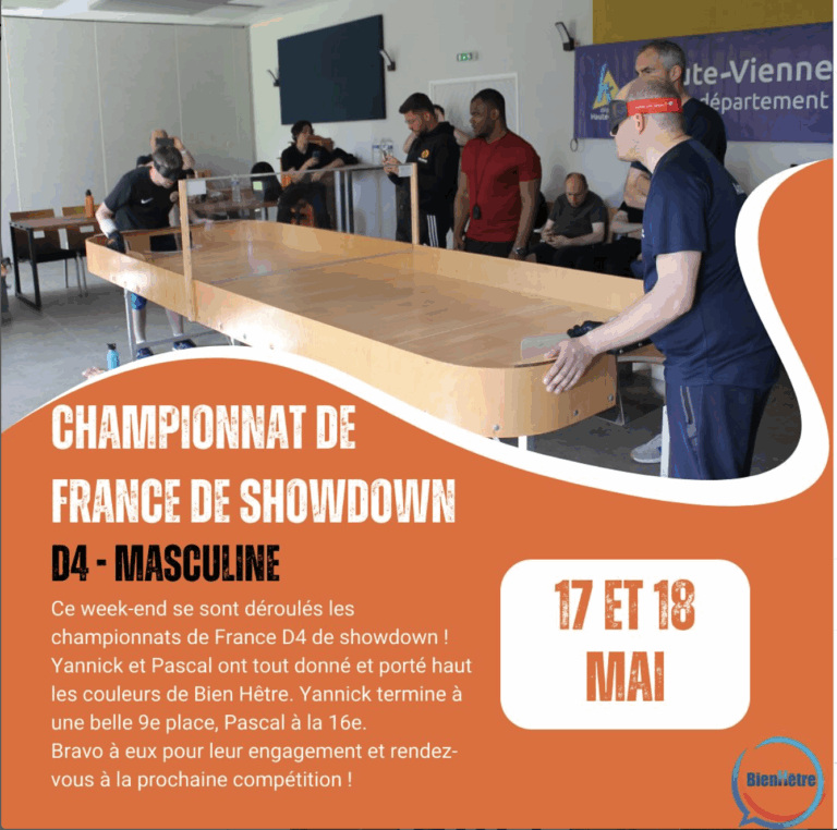 Championnat de France de Showdown – D4