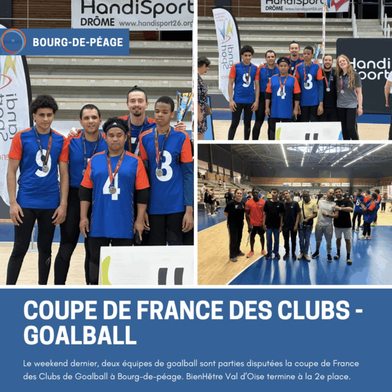 Coupe de France des Clubs de Goalball – Bourg-de-Péage 2025 Jeux Mondiaux de Showdown
