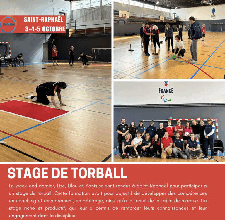 Stage et Formation de Torball