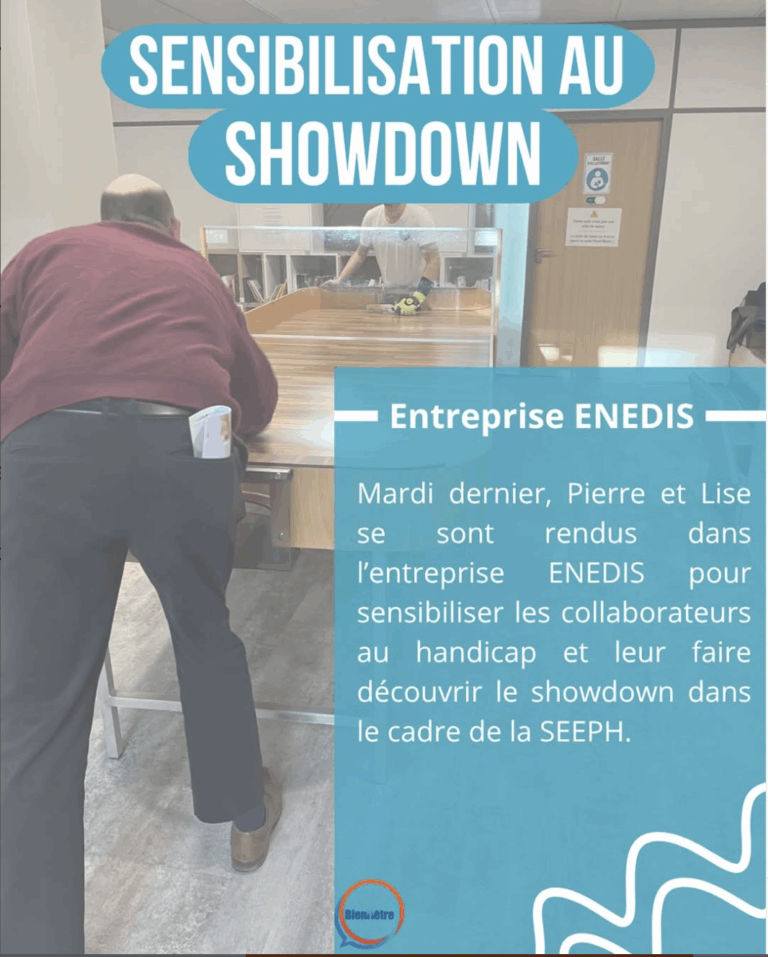Sensibilisation au handicap chez ENEDIS !