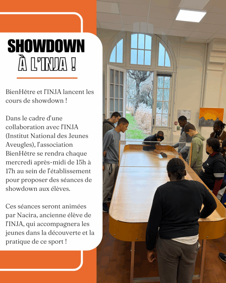 BienHêtre et l’INJA lancent les cours de showdown !